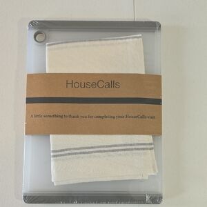 Cutting Board & Towel Set